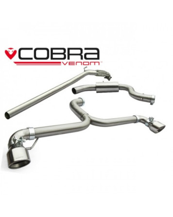 VW Golf GTI MK6 (5K) 09-12 Cobra Sport Turbo Back System with De-Cat (Venom Range) VW Golf GTI MK6 (5K) 09-12 Cobra Sport Turbo Back System with De-Cat (Venom Range)